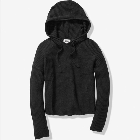 Victoria’s Secret PINK Bf Ribbed Pullover Sweater - Picture 2 of 3